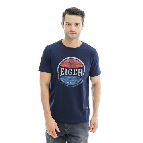 EIGER Custom Machine Short-Sleeved RD T-Shirt