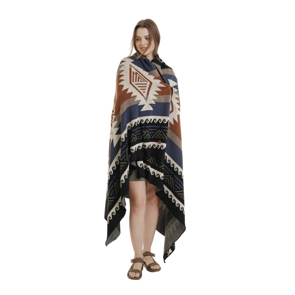 EIGER Pattern Knitting Blanket