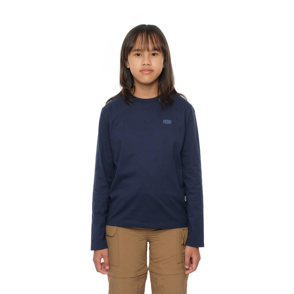 EIGER Junior Virere Graphic LS Tees