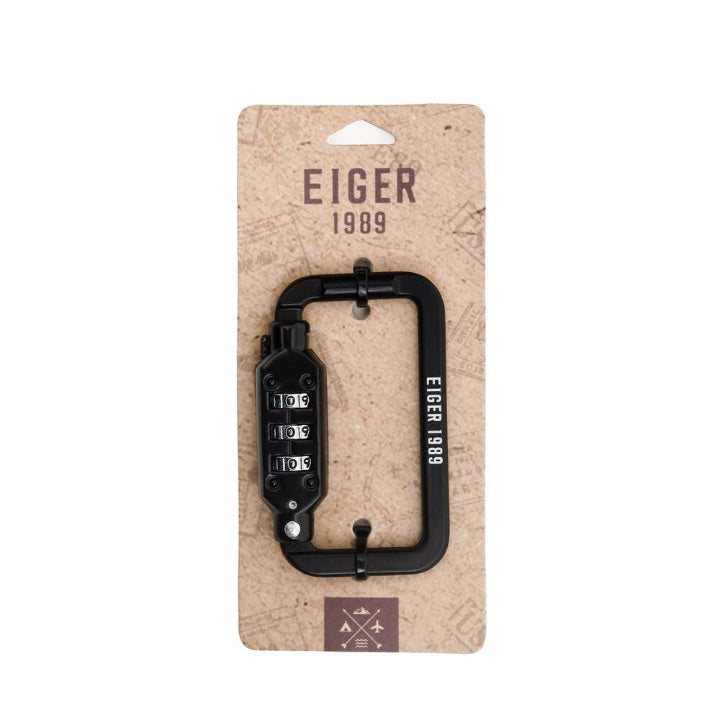 EIGER Ractangle Combination Padlock