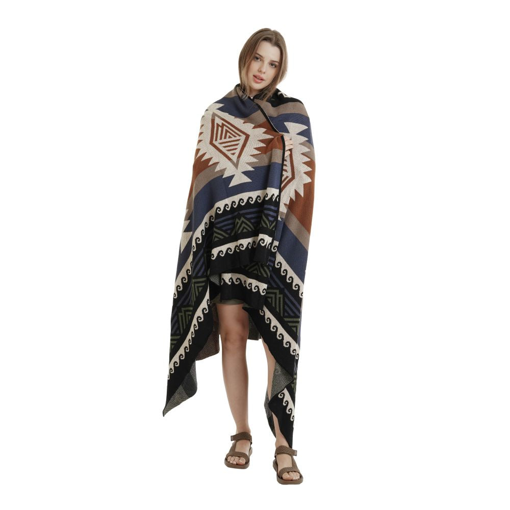 EIGER Pattern Knitting Blanket