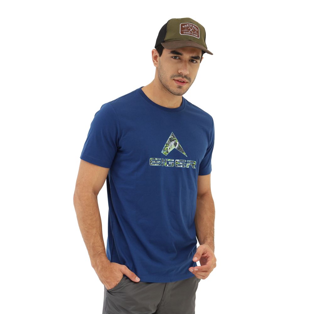 EIGER Carabiner Logo Short-Sleeved T-Shirt