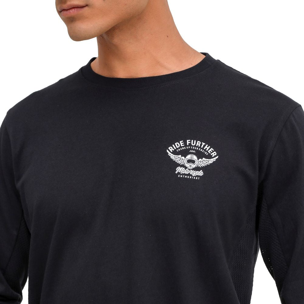 EIGER Crank Up Your Engine Long-Sleeved T-Shirt