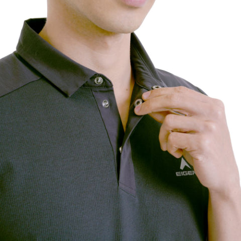 EIGER Mens R.Tripa Short-Sleeved Polo Shirt