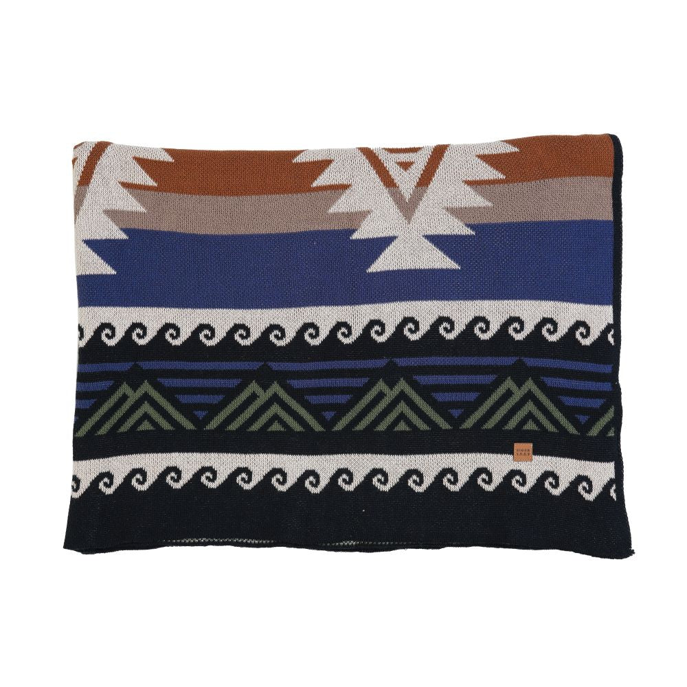 EIGER Pattern Knitting Blanket
