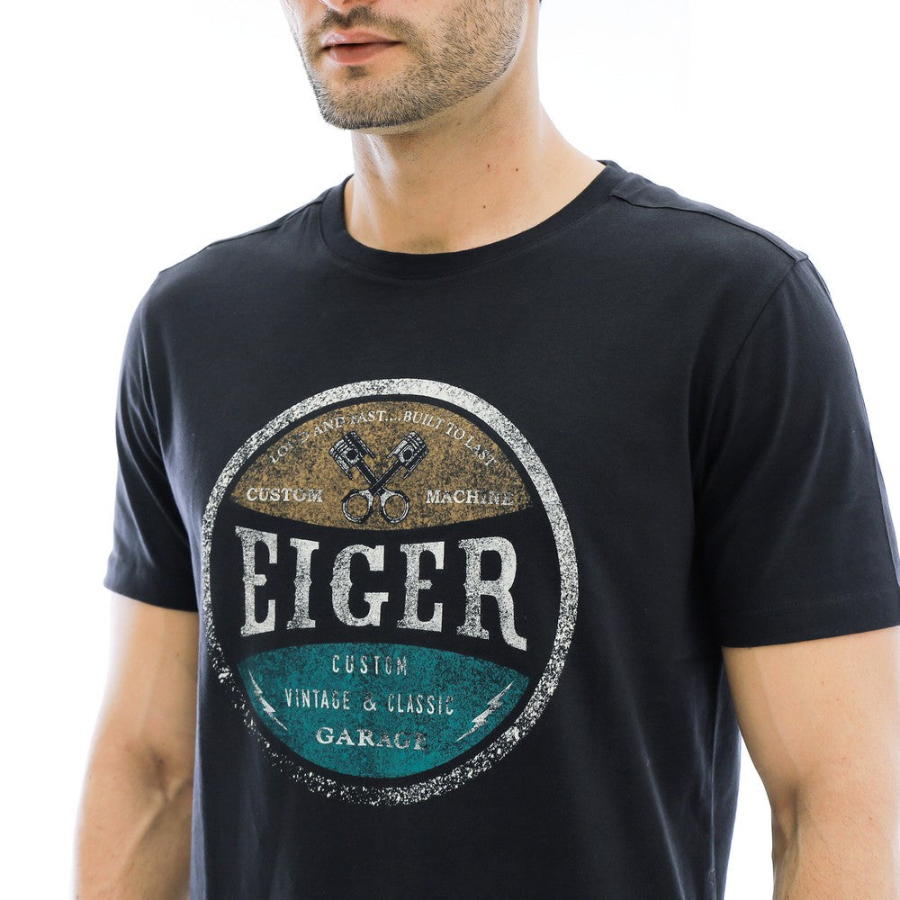 EIGER Custom Machine Short-Sleeved RD T-Shirt