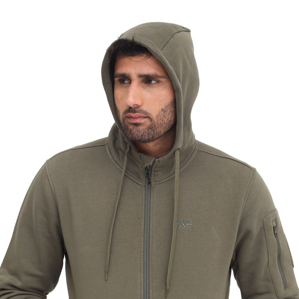 EIGER Mens Sweat Jacket Tactical