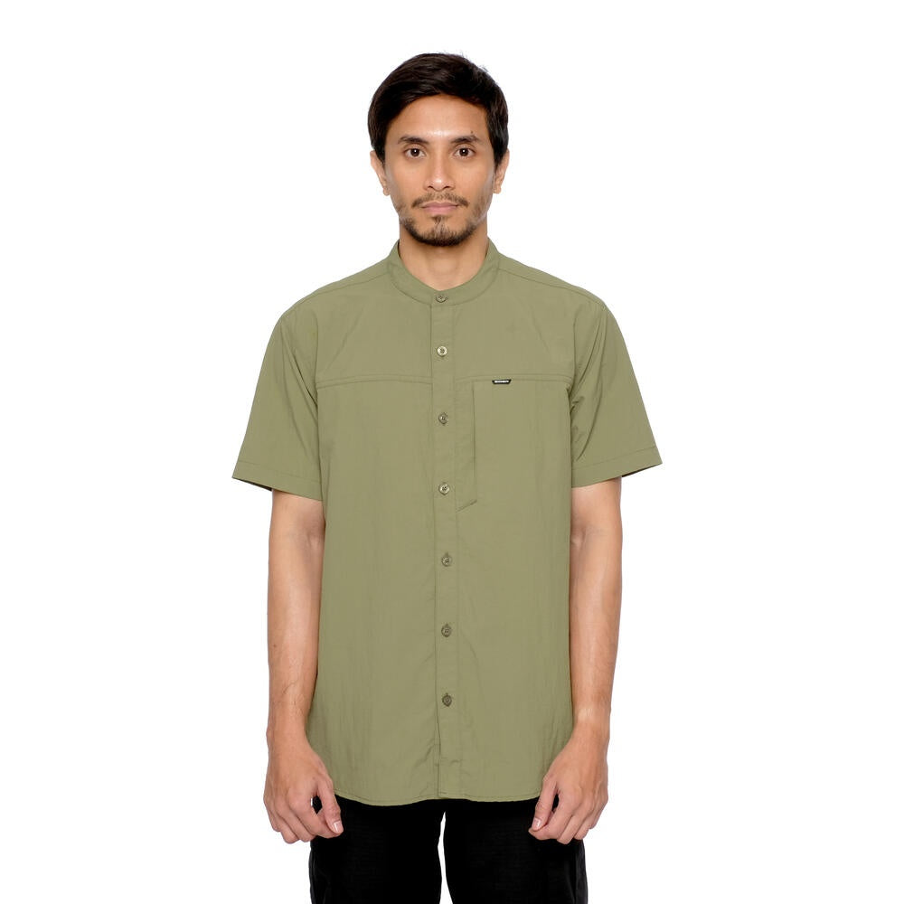 EIGER Obsidian Stand Collar Ss Shirt