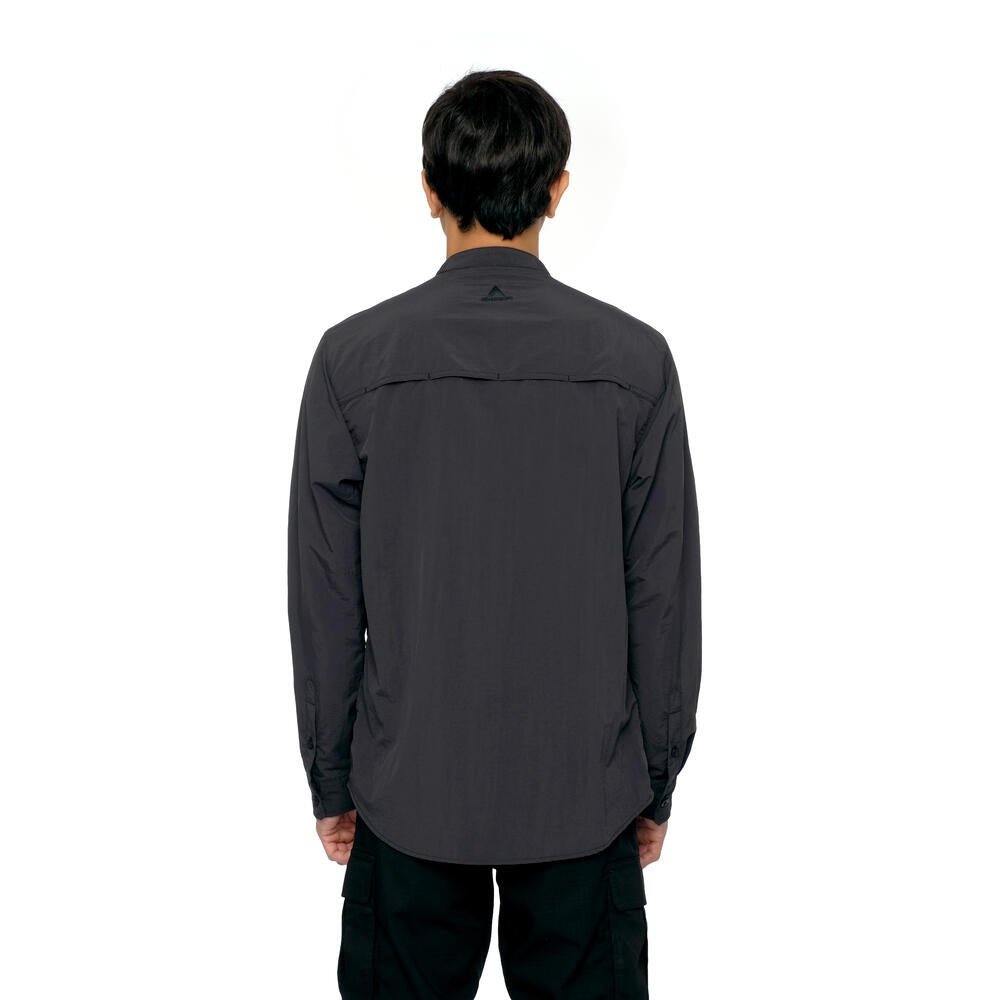 EIGER Obsidian Stand Collar Ls Shirt