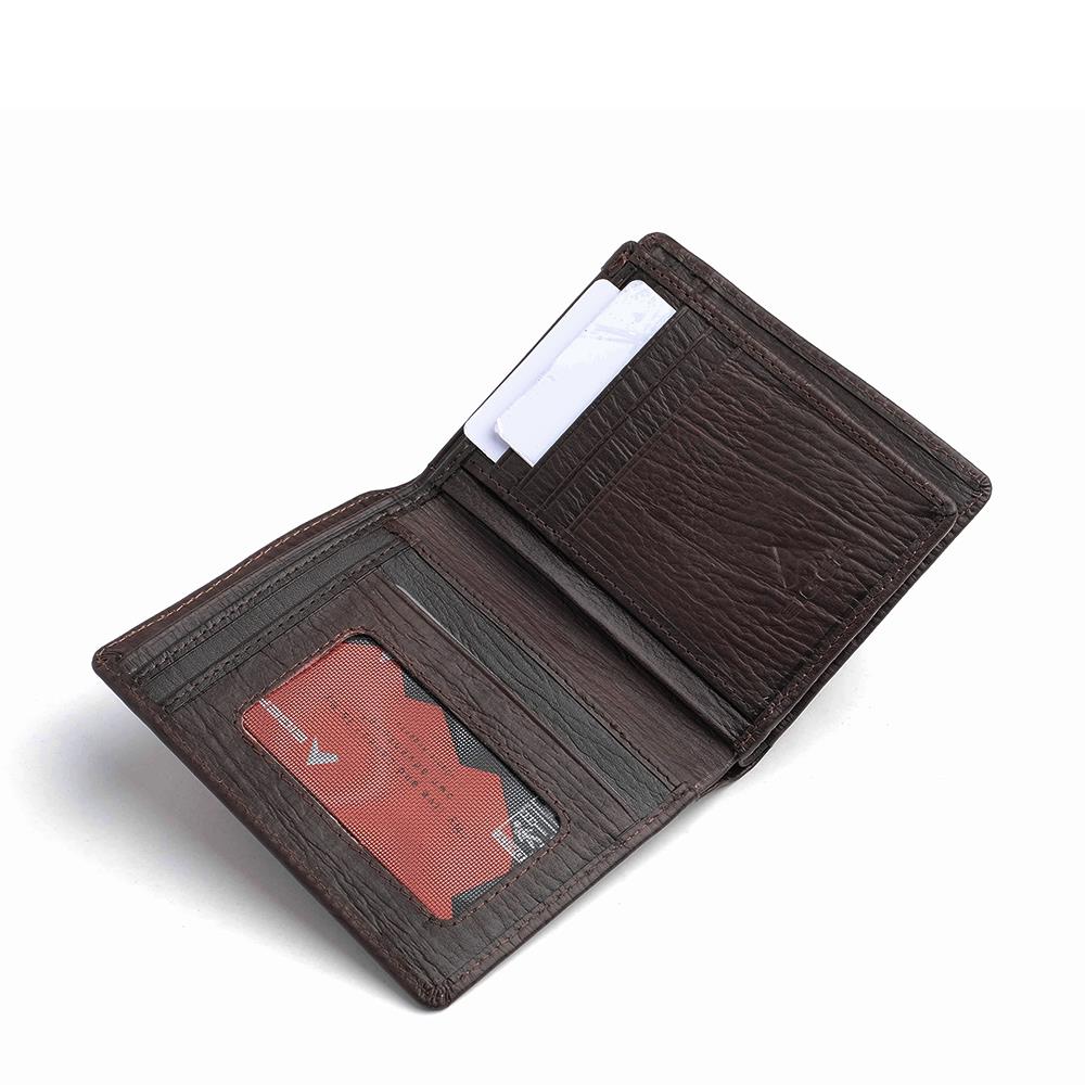 EIGER D.Leather Vert Stormy 2L Wallet