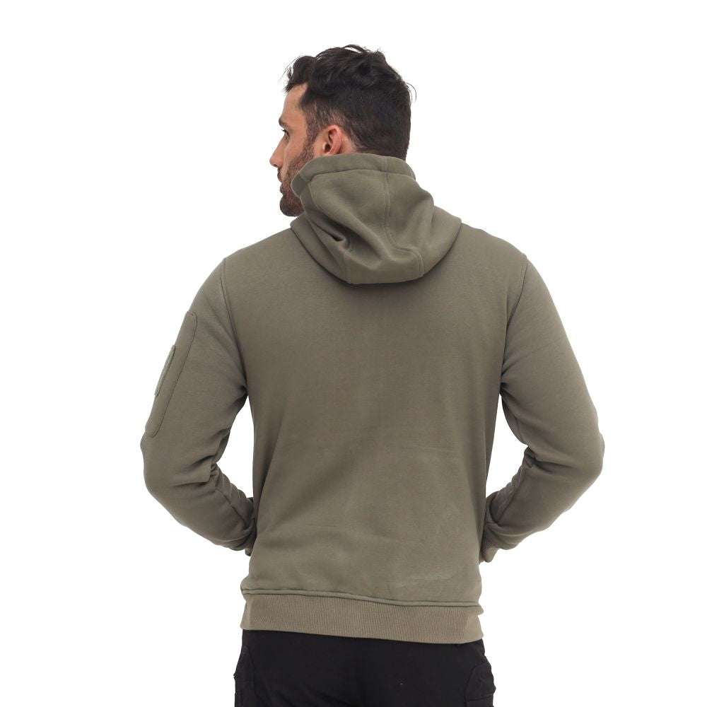 EIGER Mens Sweat Jacket Tactical