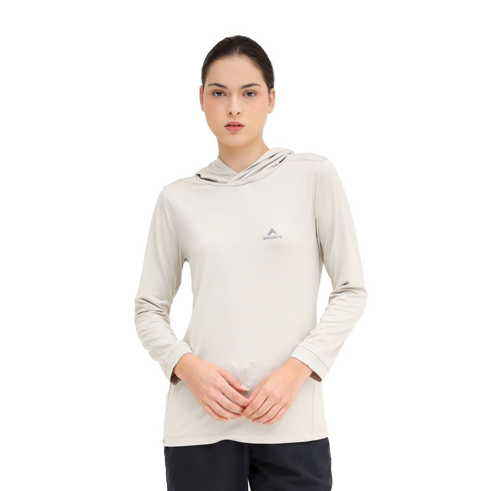 EIGER Kelly Long-Sleeved Hooded T-Shirt