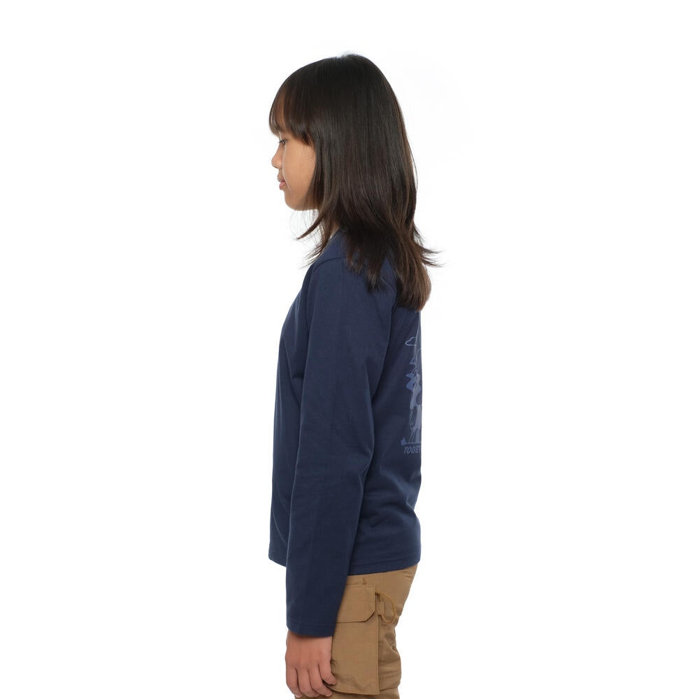 EIGER Junior Virere Graphic LS Tees