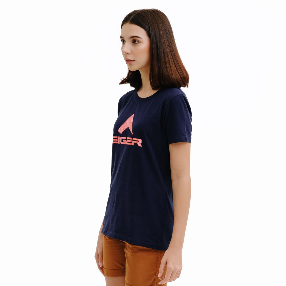 EIGER WS Fleur Logo Short-Sleeved T-Shirt