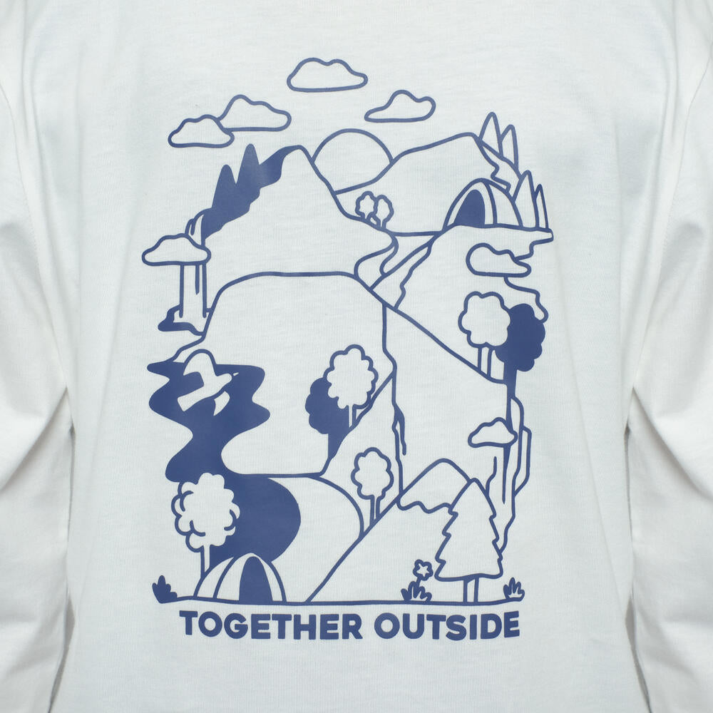 EIGER Junior Virere Graphic LS Tees