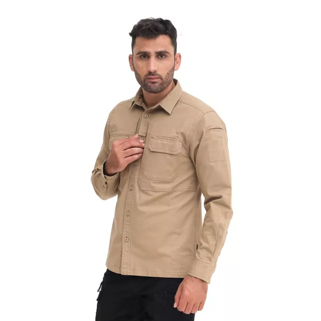 EIGER Mens Urban Tactical 2.0 Long-Sleeved Shirt