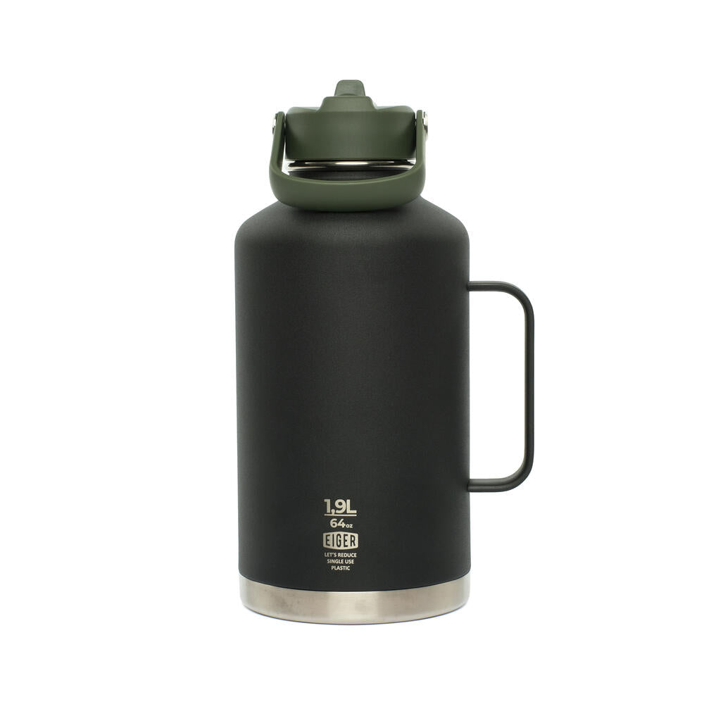 EIGER Campergrowler 1.9L/64Oz Water Bottle