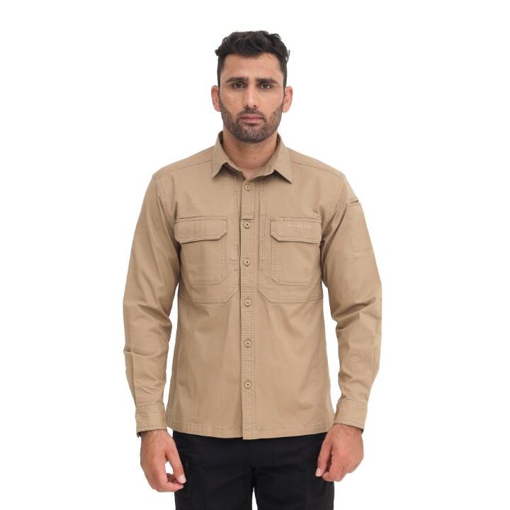 EIGER Mens Urban Tactical 2.0 Long-Sleeved Shirt