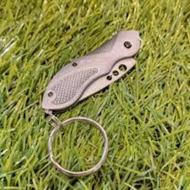 EIGER Folding Knife Keychain