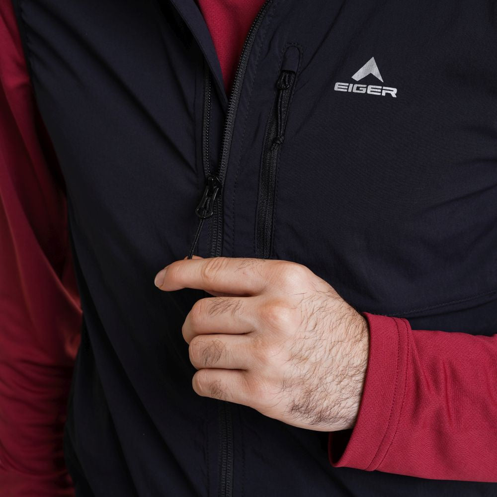 EIGER Mens Lumula Windrun Vest