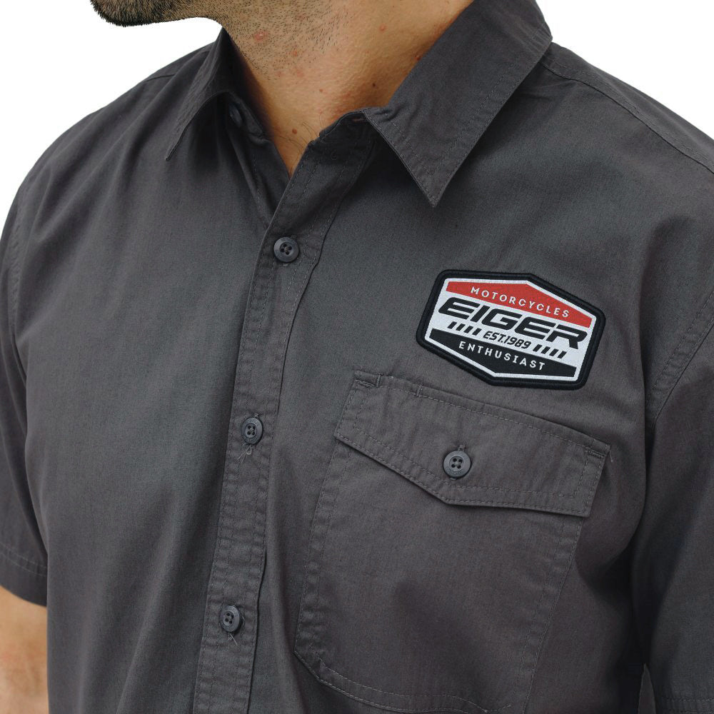 EIGER Machine Street Short-Sleeved Shirt