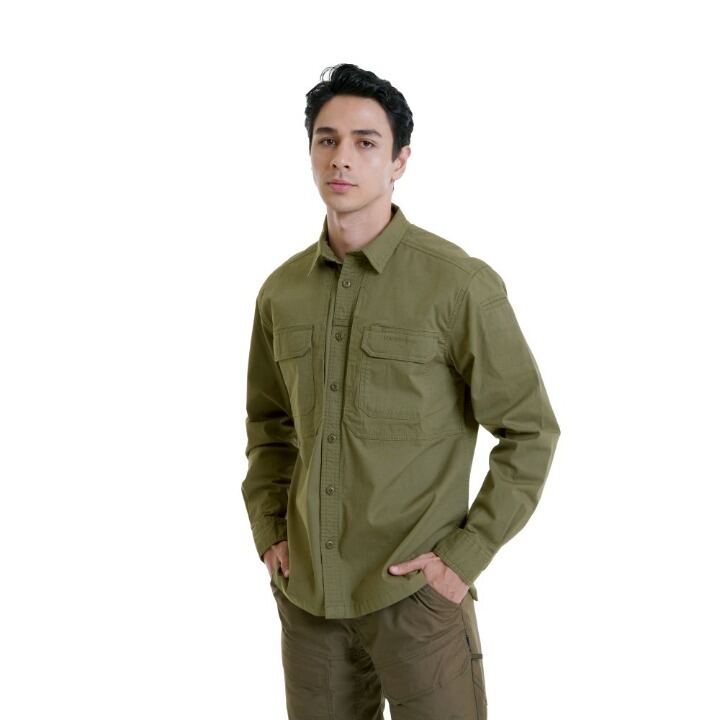 EIGER Mens Urban Tactical 2.0 Long-Sleeved Shirt