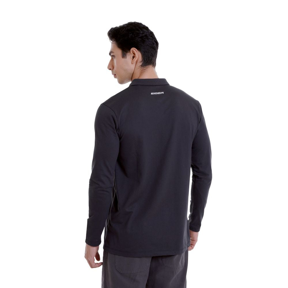 EIGER Skoon Long-Sleeved Polo Shirt