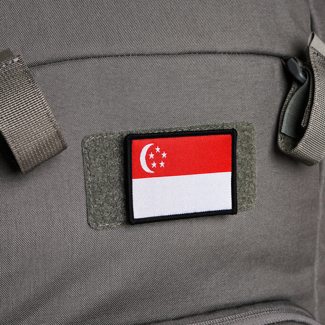 EIGER Singapore Flag Patch